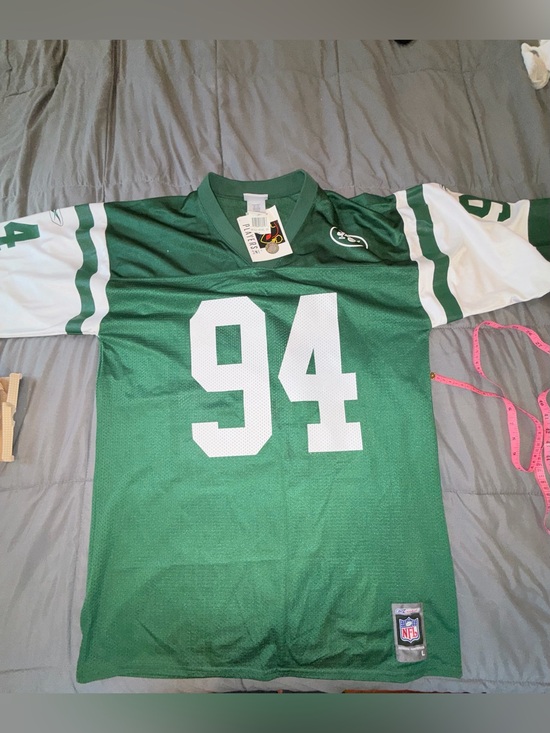 Reebok Other - Vintage Reebok New York Jets John Abraham #94 NFL Jersey NWT Large Y2K